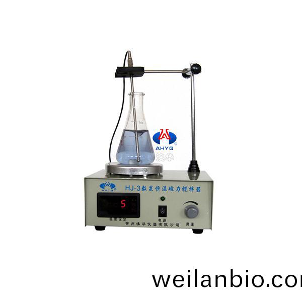 HJ-3數(shu)顯恆溫(wen)磁力攪拌器(qi)