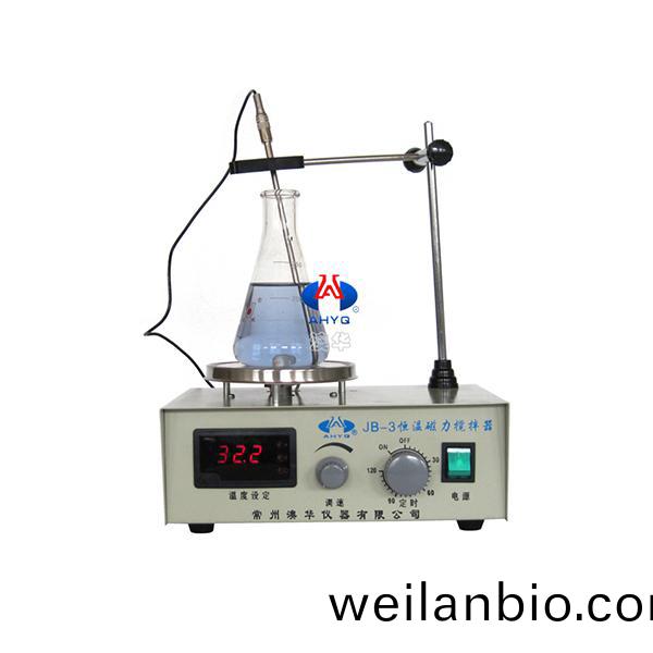 JB-3恆(heng)溫強磁(ci)力攪(jiao)拌(ban)器(qi)