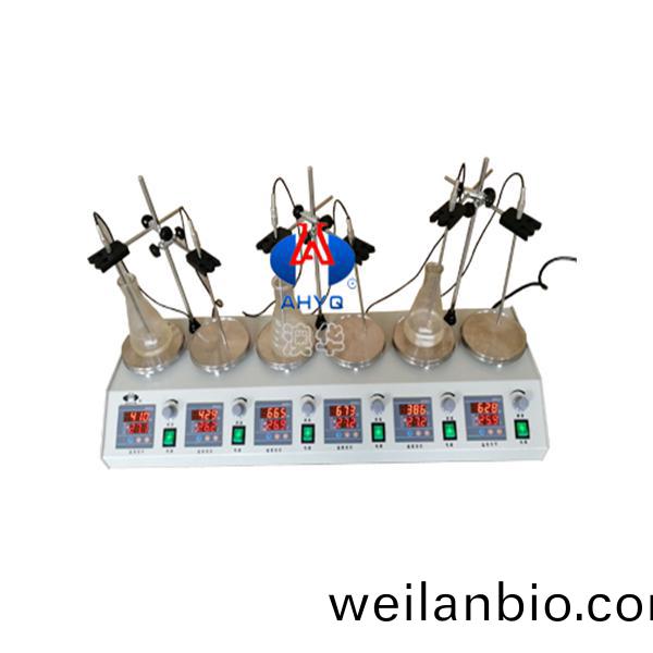 HJ-6B雙(shuang)數(shu)顯磁力攪(jiao)拌器