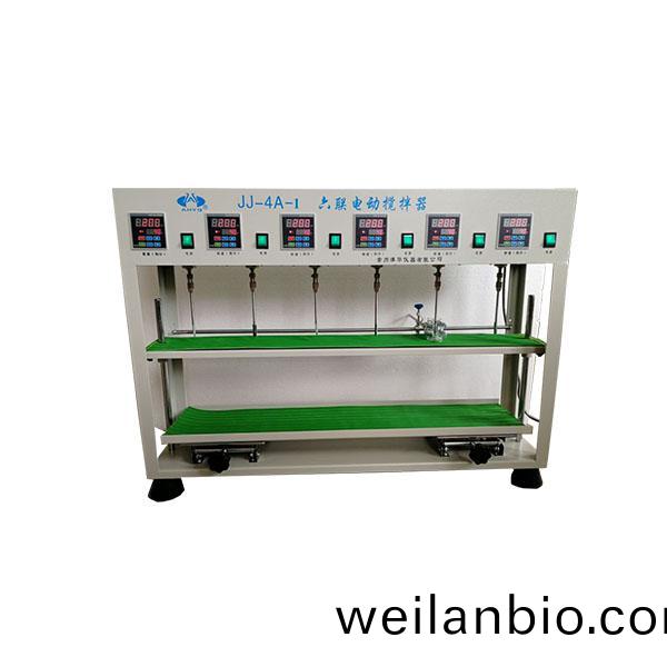 JJ-4A-2六聯數顯異步恆速(su)電(dian)動(dong)攪(jiao)拌(ban)器(qi)