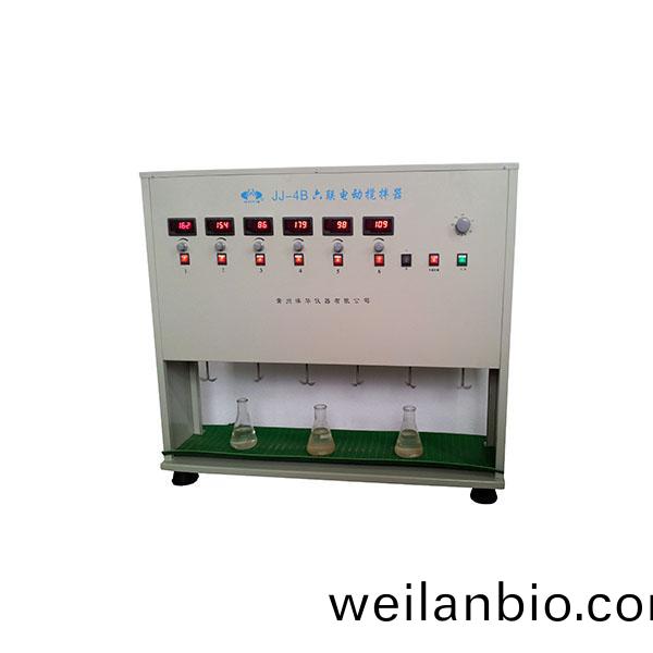 JJ-4B-1六聯數(shu)顯異(yi)步(bu)電(dian)動(dong)攪拌(ban)器(qi)