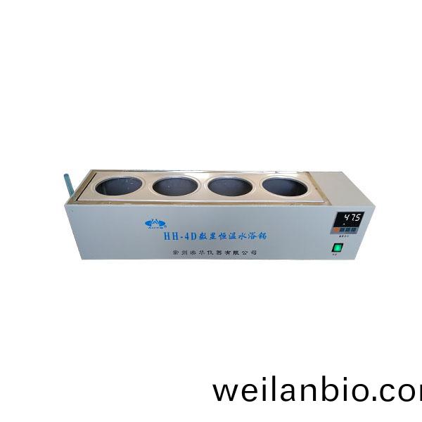 HH-4D數顯恆溫水浴(yu)鍋(guo)單列